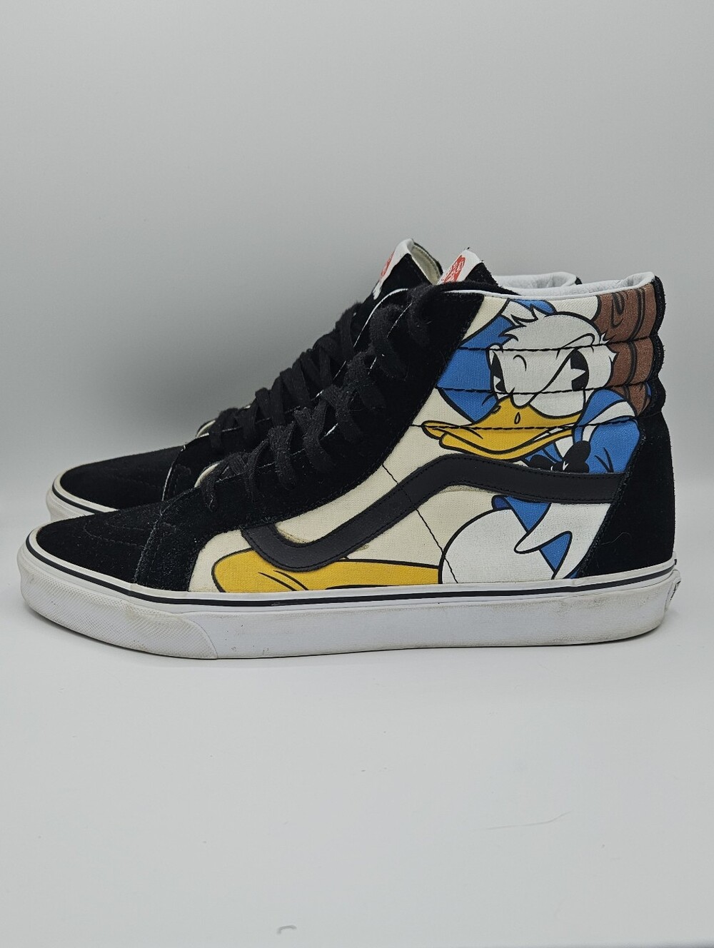 Vans X Disney SK8-Hi, Mickey and Friends Men's Size 13 Black Suede
